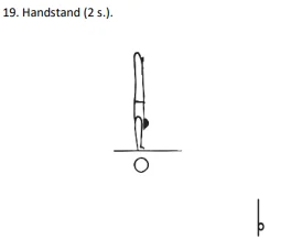 Handstand (2 s.).