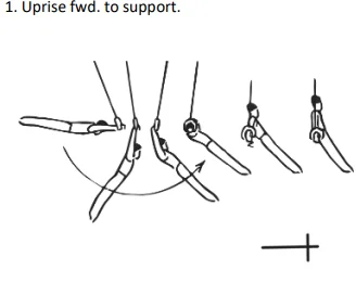 Uprise fwd. to support.