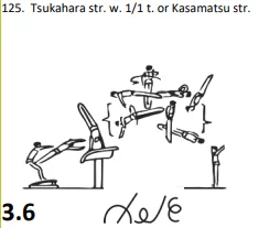 Tsukahara str. w. 1/1 t. or Kasamatsu str.